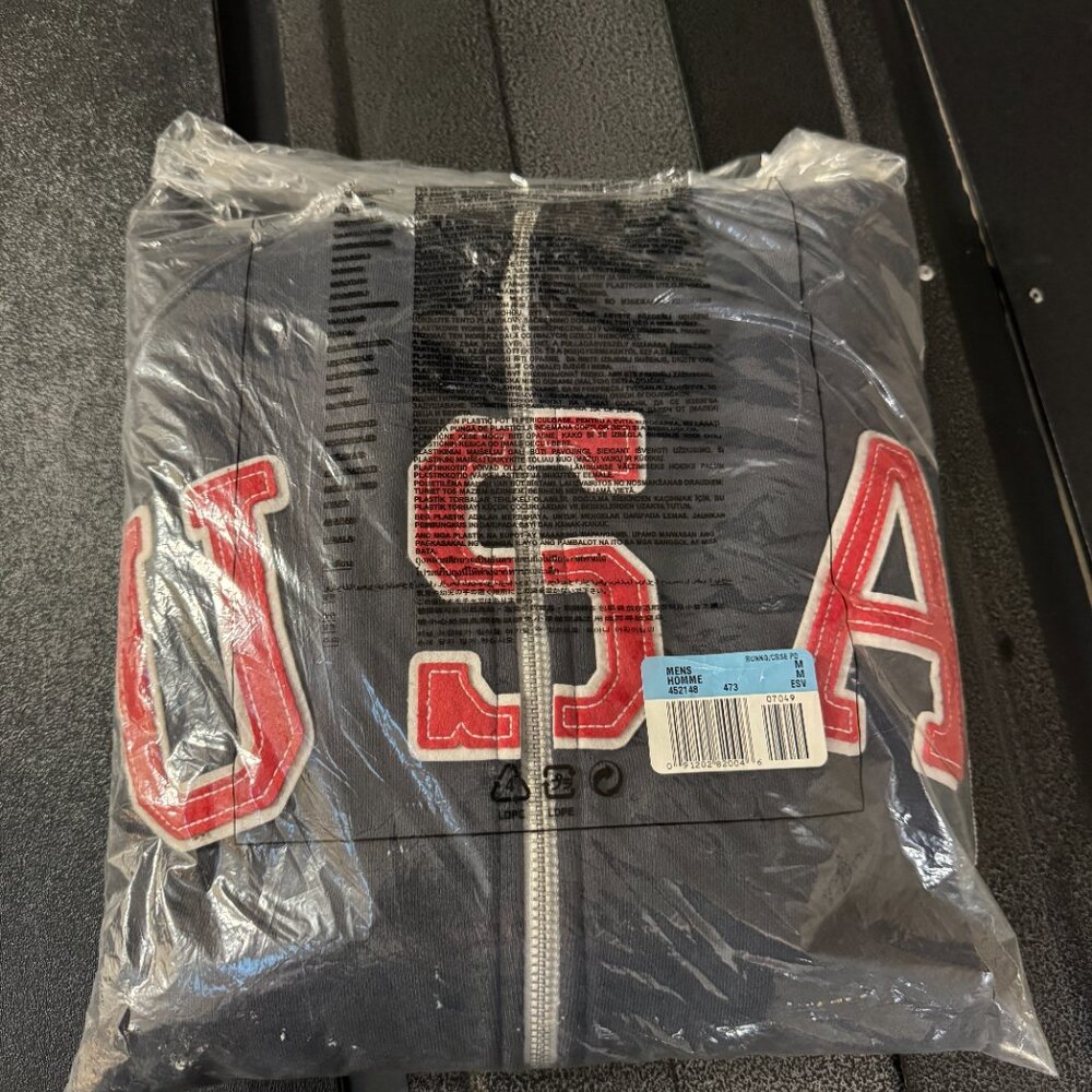 Vintage Nike Track and Field Team USA Olympic Full Zip Hoodie Men's M 452148-473 - Picture 15 of 15